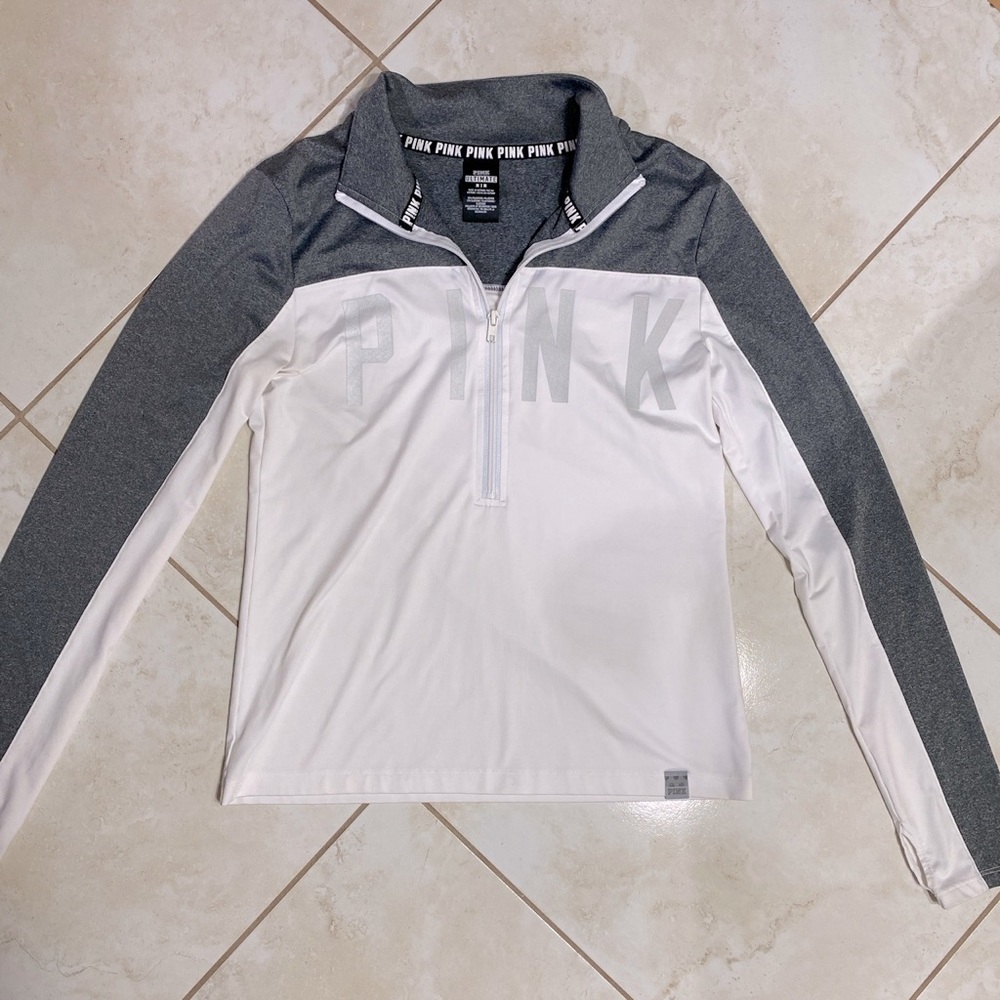 PINK VS Half-Zip Reflective Pullover